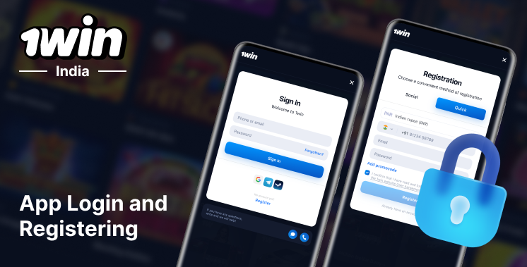 How to Log in and Register at 1Win India Mobile App
