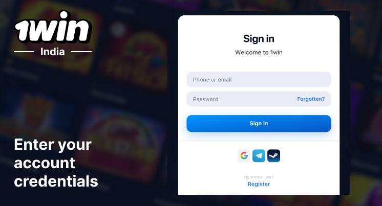 Enter your login and password to sign in - 1Win Aviator App